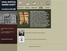 Tablet Screenshot of legalservicesoc.com
